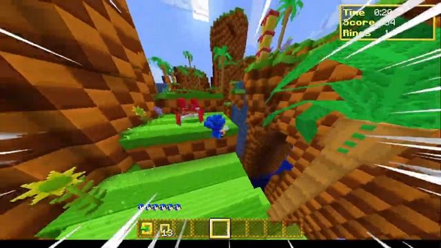 Minecraft- Sonic the Hedgehog DLC playthrough (pt. 2) w/ Punchy, Sight, and Kaleidoscope смотреть онлайн