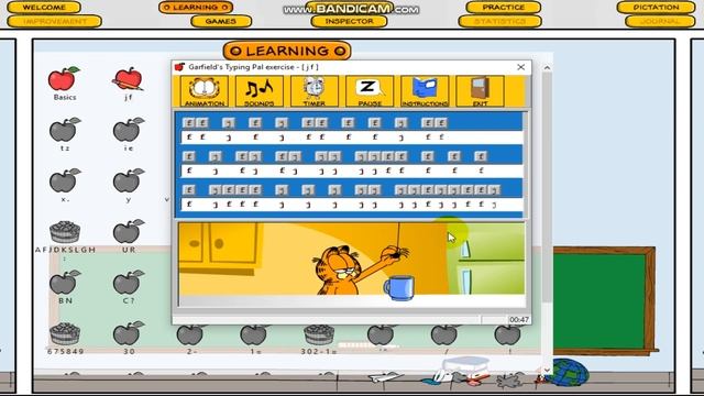 Garfield's Typing Pal (2003) Gameplay смотреть онлайн