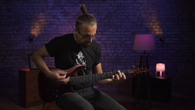 Семиструнка Schecter C-7 Apocalypse Red Reign смотреть онлайн