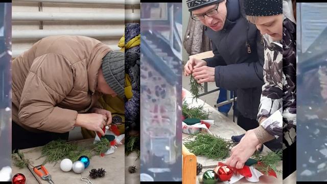 Рождественский Мастер-класс для Фонда "Дети в беде"" в Ботаническом саду 28 декабря. смотреть онлайн