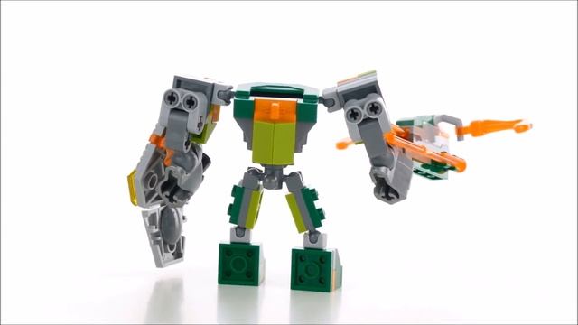 All Lego Nexo Knights Battle Suits 2017 - Lego Speed Build Review смотреть онлайн