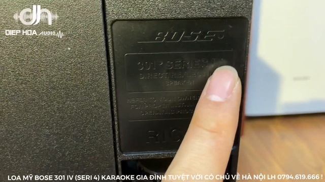 ? LOA MỸ BOSE 301 IV (SÊ RI 4) EBAY KARAOKE GIA ĐÌNH TUYỆT VỜI CÓ CHỦ VỀ HÀ NỘI LH 0794619666 !? смотреть онлайн
