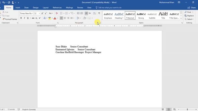 Inserting a DOT LEADER Tab - Microsoft Word 2016 смотреть онлайн