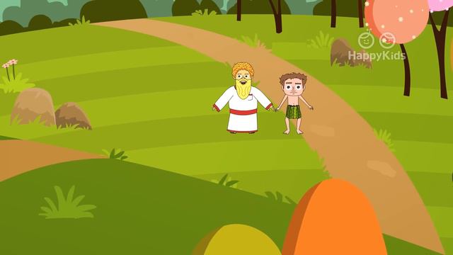 Adam & Eve I Book of Genesis I Animated Children's Bible Stories | Holy Tales Bible Stories смотреть онлайн