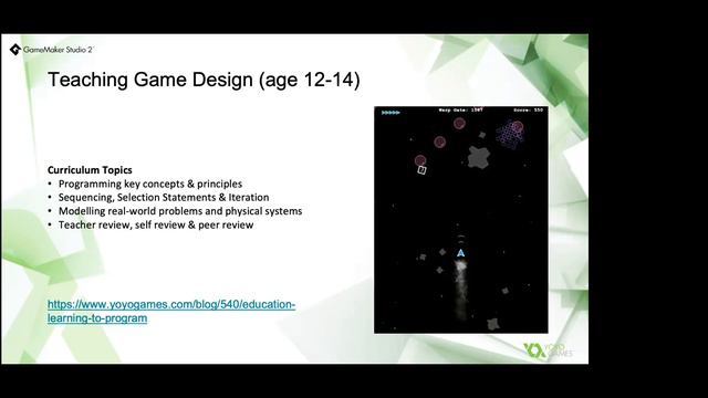 Educator Resources for Teaching Game Design & Coding with GameMaker смотреть онлайн