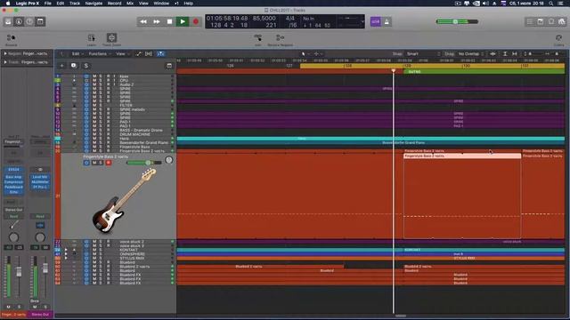 Создание музыки в Logic Pro X #5 смотреть онлайн