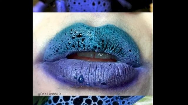 Art-макияж. Губы, вызывающие восторг. смотреть онлайн
