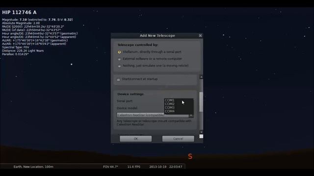 How to Connect a Telescope to Stellarium смотреть онлайн