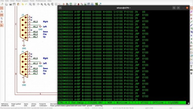 Z80 Retro #52 - TMS9118 VDP Rev 0 PCB Test pt. 3 (Joystick) смотреть онлайн