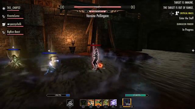 #ESO MAJOR SERVER LAG 3-DPS Vet Wayrest Sewers I смотреть онлайн