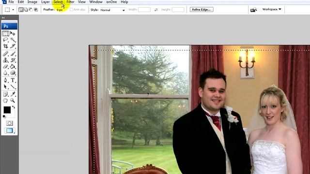 Adding Simple Borders to a Photo in Photoshop CS3 смотреть онлайн