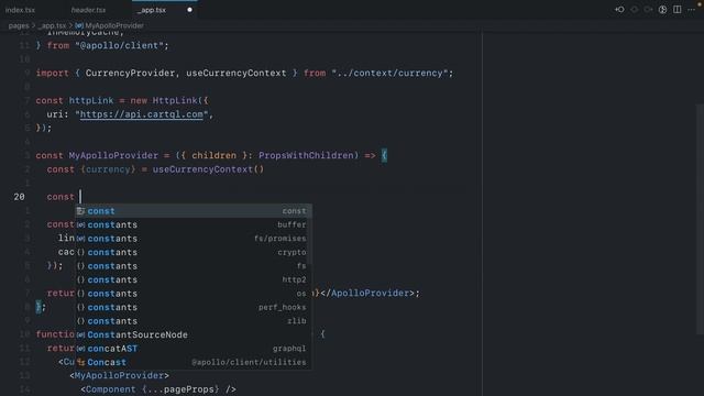 Set Context with Apollo Client смотреть онлайн