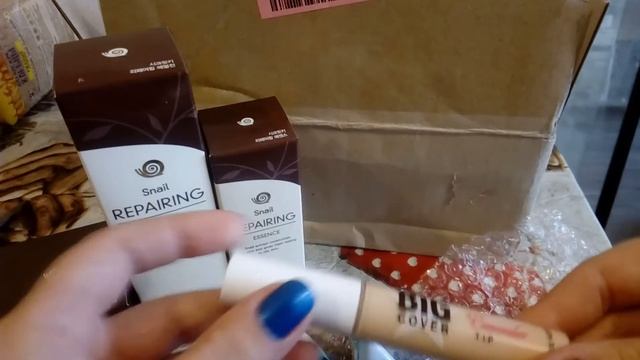 РАСПАКОВКА ПОСЫЛКИ ИЗ КОРЕИ, ЛЮБИМАЯ КОСМЕТИКА смотреть онлайн