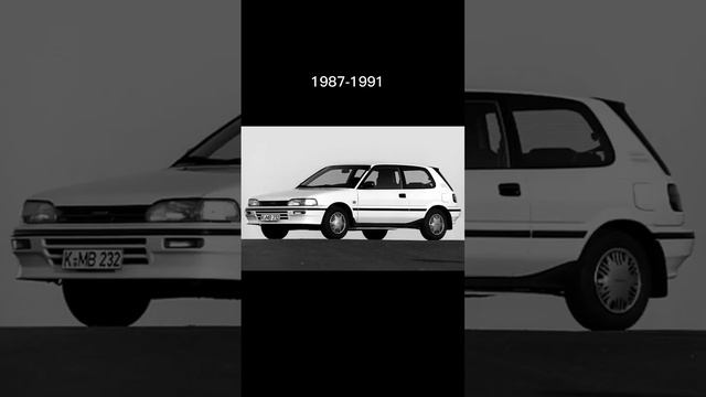 эволюция Toyota Corolla#corolla