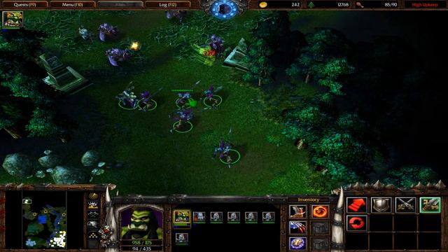 Warcraft III: Reign of Chaos - Orc Campaign #5 - The Hunter of Shadows смотреть онлайн