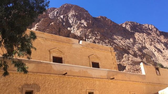 Монастырь Святой Екатерины на горе Синай. Египет.