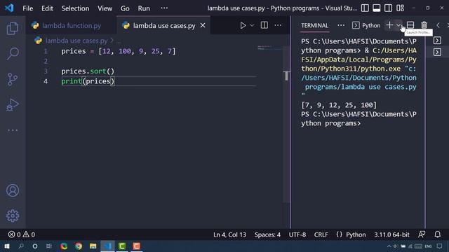 الدوال في بايثون - الجزء 5 | Lambda function смотреть онлайн