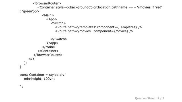 CSS : react-router v5.1.0 Cannot read property 'location' of undefined , смотреть онлайн