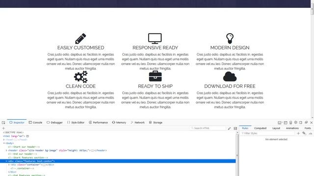 02. Bootstrap 4 theme with SASS _ create features section смотреть онлайн