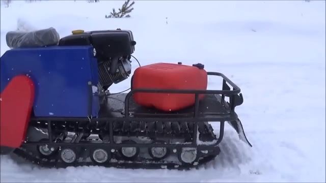 Мотобуксировщик Лидер