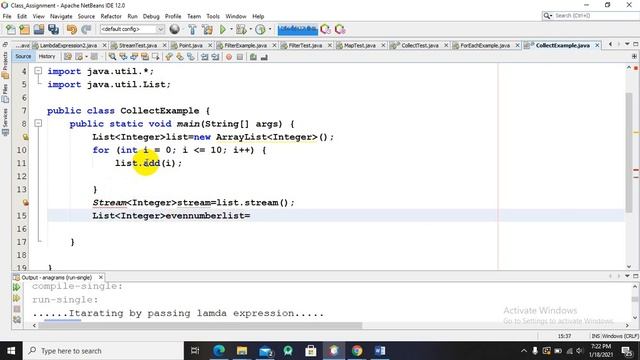 6.8 Collect method program(Advanced Java)|Computer Sciecnce Technology 6th semester смотреть онлайн