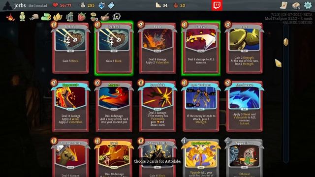 This has always been the best card in the game. | Ascension 20 Ironclad Run | Slay the Spire смотреть онлайн