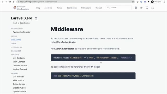 integrate laravel to xero with Laravel Xero package смотреть онлайн