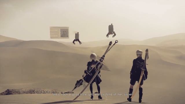 NieR:Automata Pascal's concern for missing child dialogue. 2Bv1 смотреть онлайн