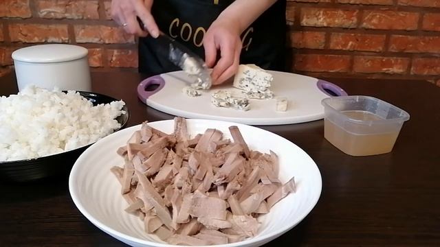 Сита тидзу яки. Рецепт Якитории раскрыт! Телячий язык, овощи и рис под голубым сыром. смотреть онлайн