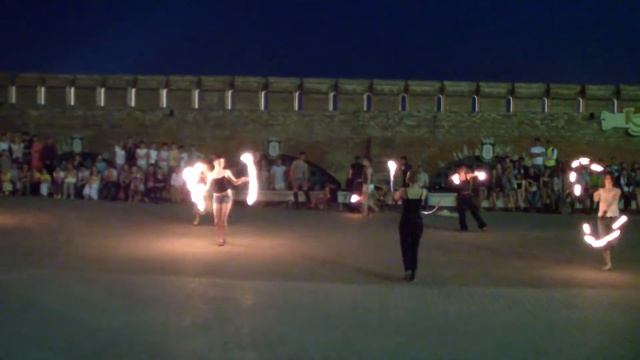 Ночь музеев - Fire Show. Казанский Кремль 18.05.2012 смотреть онлайн
