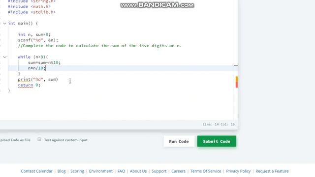 HackerRank Solutions | C Programming | Sum of Digits of a Five Digit Number смотреть онлайн