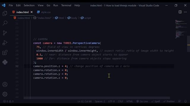 3c How to rotate camera three.js смотреть онлайн