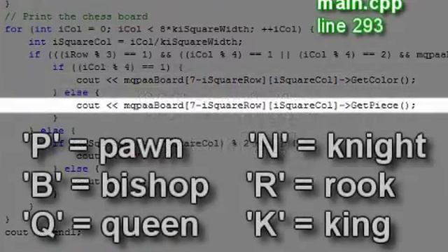 C++ Console Lesson 43: Chess Game смотреть онлайн