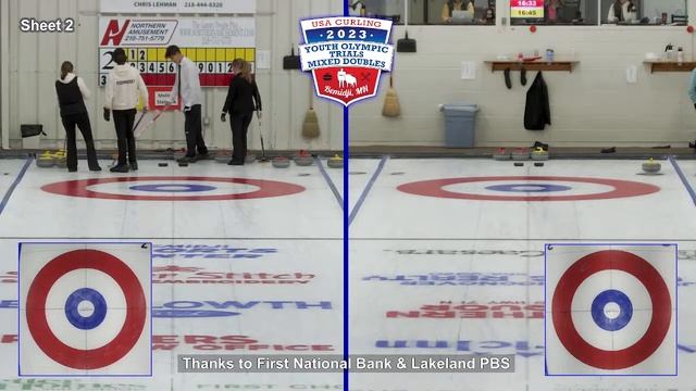 Molitor/Stanonik vs. Giroux/Podhradsky - Draw 3, Sheet 2 смотреть онлайн