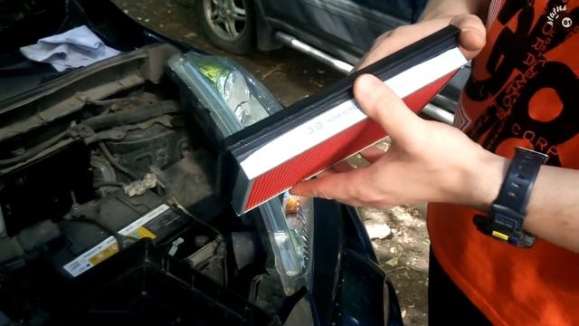 Замена воздушного фильтра Ниссан Жук 1.6 190hp / Фильтр Ниссан Жук / Замена фильтра Ниссан смотреть онлайн