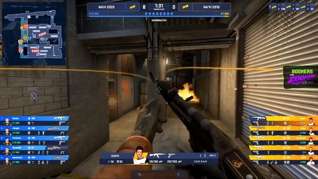 ФИШКИ И КЛАТЧИ ИЗ МАТЧА NAVI 2010 VS NAVI 2020