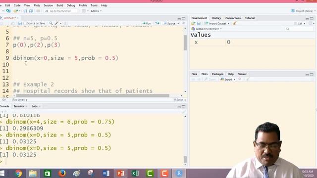 BINOMIAL DISTRIBUTION USING R PROGRAMING смотреть онлайн
