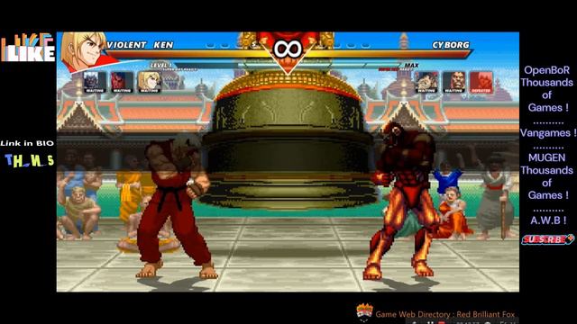 ⭐👇 Street Fighter Compilation - Gameness Theory |  Mugen Game