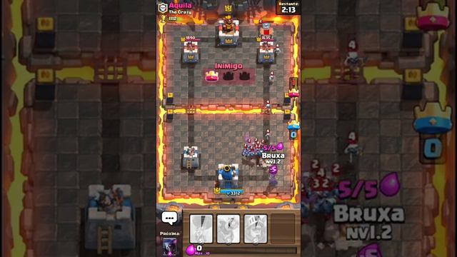 CLASH ROYALE| FIQUEI BRAVO NESSE VIDE смотреть онлайн