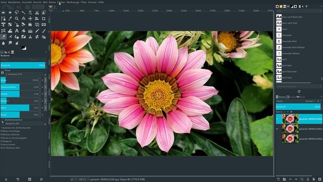 Gimp 2.10.12 Lernvideo: Foto-Hintergrund ändern! смотреть онлайн