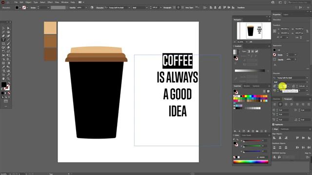 КАК ПРЕВРАТИТЬ ТЕКСТ В ЛЮБУЮ ФОРМУ в ADOBE ILLUSTRATOR смотреть онлайн