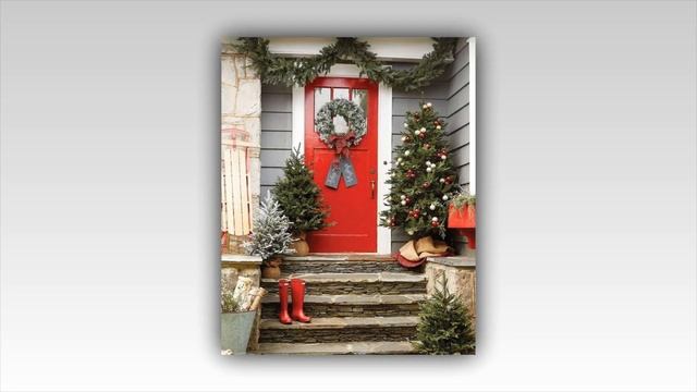 Красивый двор к Новому Году  Оригинальные идеи своими руками