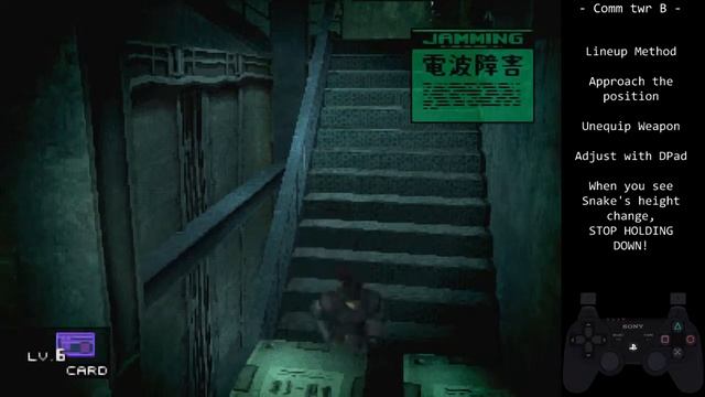 MGS - Tower B Descent - (Any%) смотреть онлайн