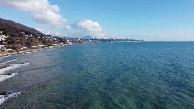 Дагомыс! Пляж 05.02.22г смотреть онлайн