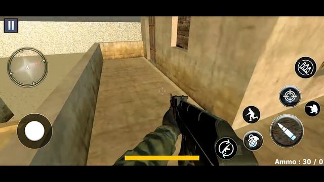 Real Commando Shooting FPS Game: Sniper Shooting Android Gameplay смотреть онлайн