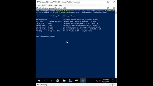 How to find Inactive AD users and disable them using PowerShell script смотреть онлайн