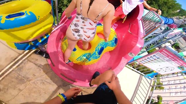 Water RollerCoaster At Action Aquapark