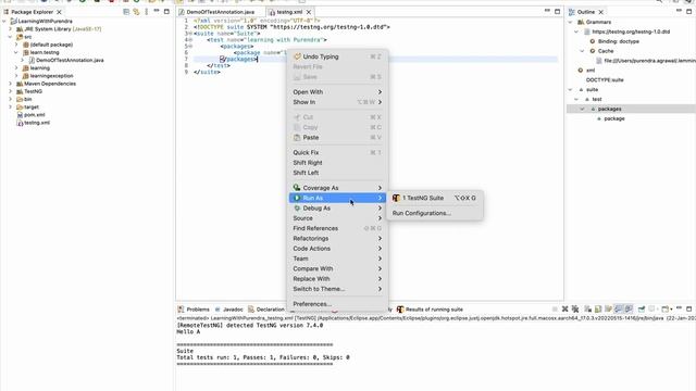 TestNG Mastery: Learn to optimize Your Test annotation with Description and Priority Attributes смотреть онлайн