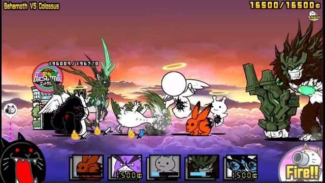 The Battle Cats - Behemoth vs Colossus (Trait War) смотреть онлайн
