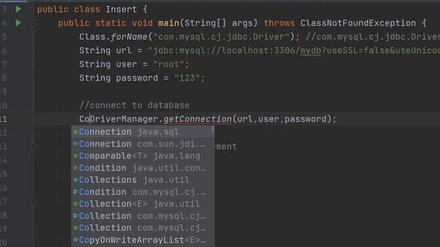 JDBC Insert and Update смотреть онлайн